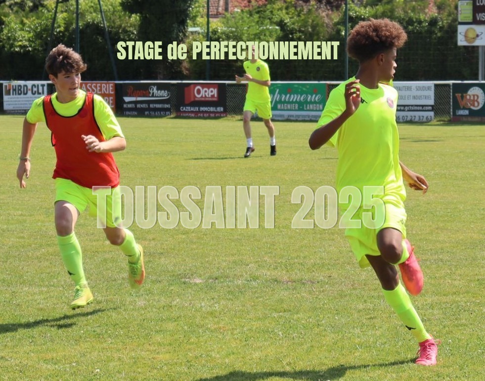 Stages Toussaint 2025