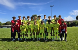 Match U16 Régional 1 du 15/11/2025